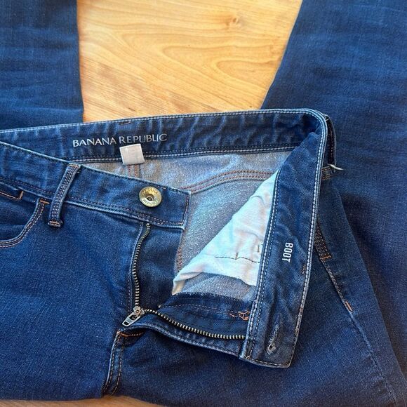 Banana Republic Boot cut dark wash jeans - Picture 5 of 6